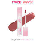 ETUDE x Mafavarchive (NEW)  Fixing Tint Velvet #Winter Strawberry  #PinkArchive Collection