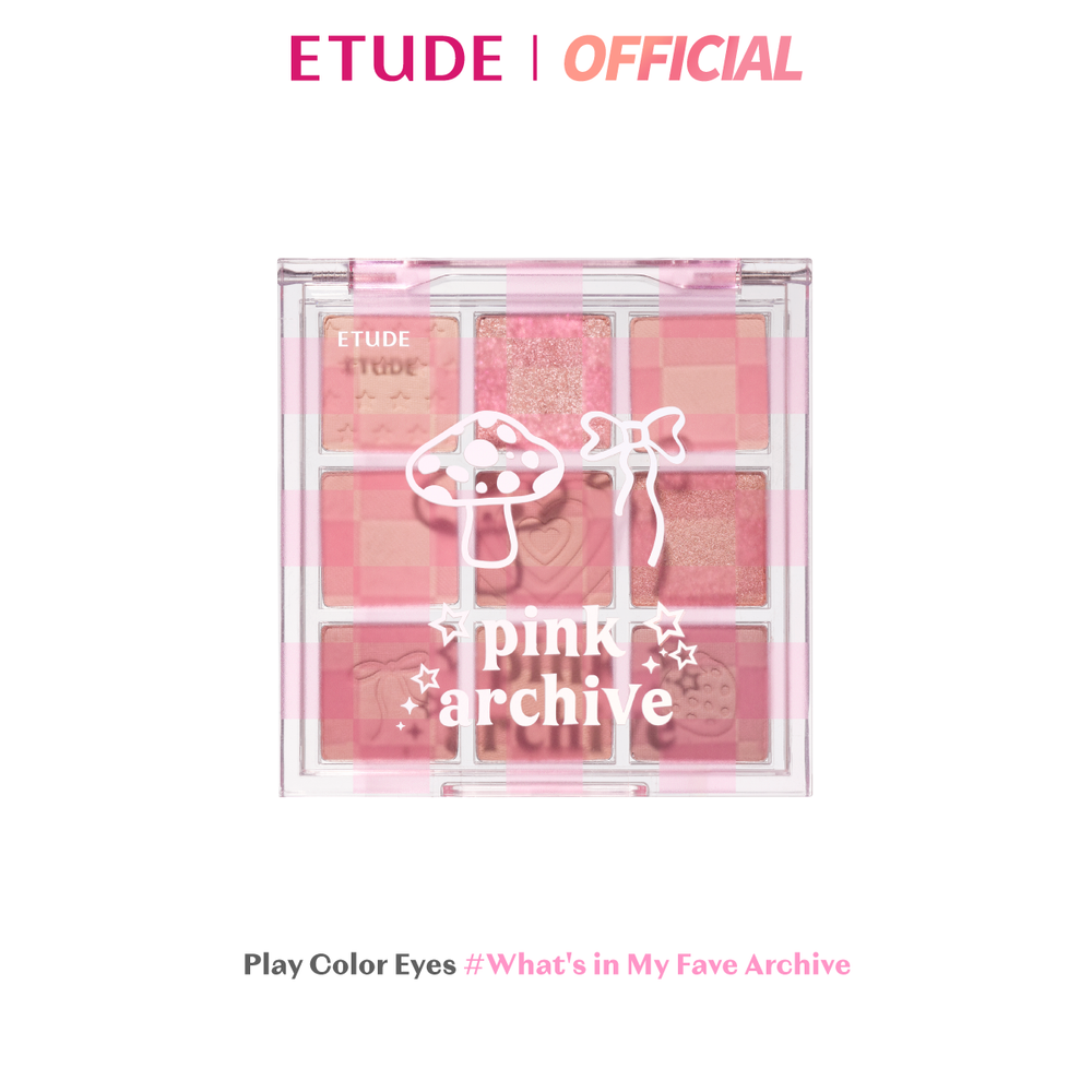 ETUDE x Mafavarchive (NEW) Play Color Eyes #What's In My Fave Archive #PinkArchive Collection