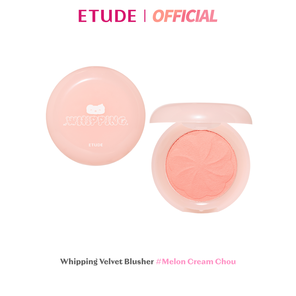 ETUDE X HOOKKAHOOKKA (NEW)  Whipping Velvet Blusher   #WhippingCloud  บรัชออน [Whipping Cloud]