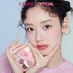 ETUDE X HOOKKAHOOKKA  (NEW)  Play Color Eyes  พาเลทตา Whipping cream [Whipping Cloud]